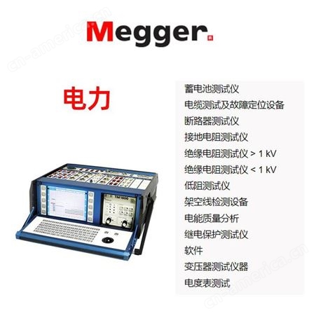 美国megger蓄电池电压监测器VM600霏纳科