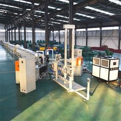 旭朗机械定制 90型橡胶条挤出机 三复合密封条生产线适用于橡胶行业