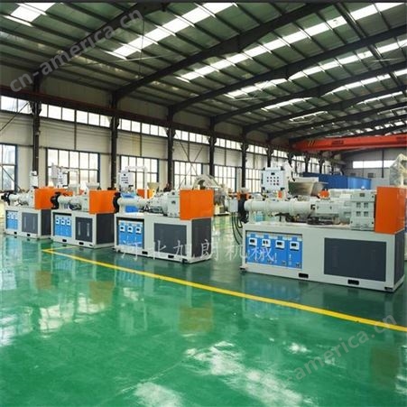 旭朗厂家供应 75橡胶条挤出机生产线 三复合密封条生产线适用于橡胶行业