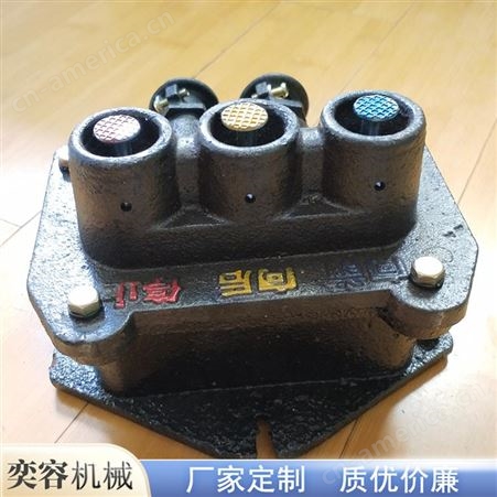 BZA1-5/36-3矿用隔爆型控制按钮BZA1-3三联爆按钮 奕容控制按钮