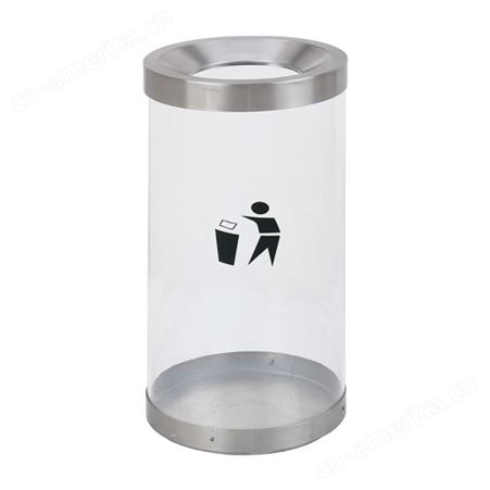 厂家现货批发耀博欣BX-A31酒店电梯间圆形不锈钢垃圾桶两分类不锈钢垃圾桶双分类卫生桶
