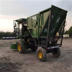 生产加工 玉米秸秆黄储机 大马力拖拉机加装 履带式青储机设备