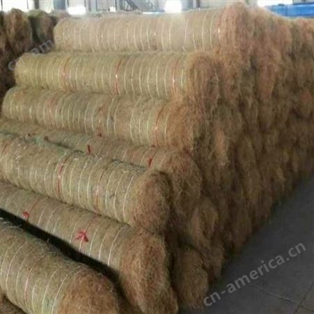 养护毯生产厂家 高速公路边坡护坡毯 稻草养护毯