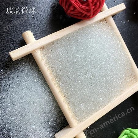 研磨玻璃微珠重力毯被填充1.5-2mm 无铅玻璃砂喷砂磨料批发工艺品