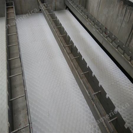 绵阳六角斜管填料生产厂家 斜管填料沉淀池用