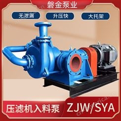 压滤机入料泵SYA ZJW渣浆泵 -磐金泵业