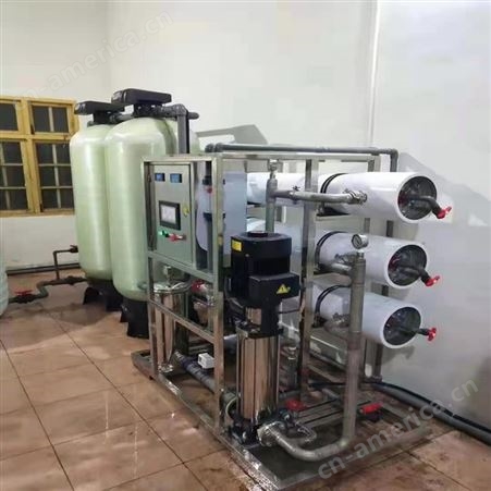 酸奶生产用的纯净水设备 不锈钢自动纯净水定制 集中直饮水设备