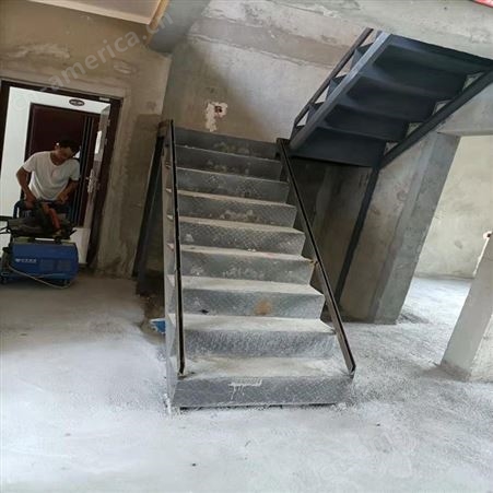 钢筋混凝土楼梯 平步楼梯混凝土浇筑楼梯  定制楼梯
