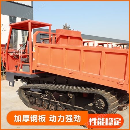 佳鹏农业机械制造农用爬山虎履带式运输车 6吨山地履带车