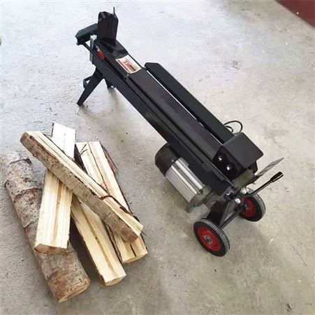 宏嘉 小型液压劈木机 农用树干树墩劈柴机 卧式劈材机
