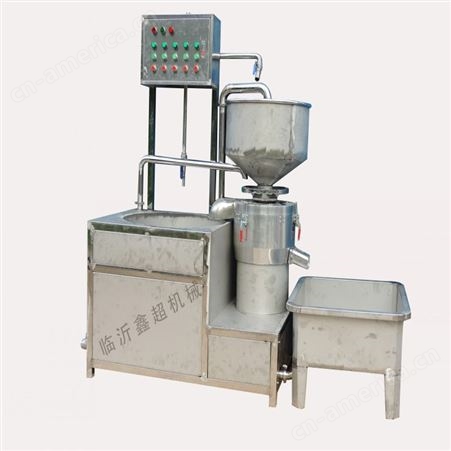 不锈钢商用磨浆机 自动磨浆系统价格 磨浆机厂家