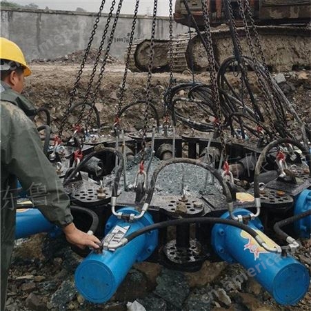 湖南衡阳水泥桩截桩机 挖机带混凝土破桩机 鲁巨山工地专用破桩机