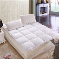 酒店优质棉优质羽丝绒舒适垫立体床褥被褥垫子单双人加厚舒适垫