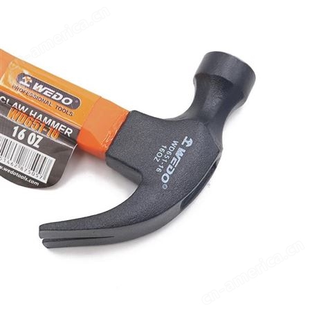 WEDO维度钢制工具羊角锤木工拔钉起钉塑柄锤榔头WD651-16
