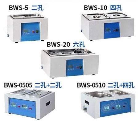 上海一恒恒温水槽与水浴锅BWS-5/10/20/505/510两用型实验室