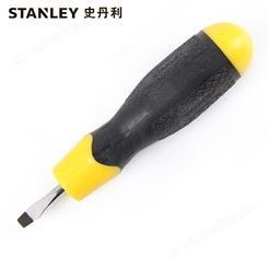 史丹利（STANLEY）一字螺丝刀5x25mm 工业级 强力型带磁性螺丝批 一字起子改锥 STMT67271-8-23