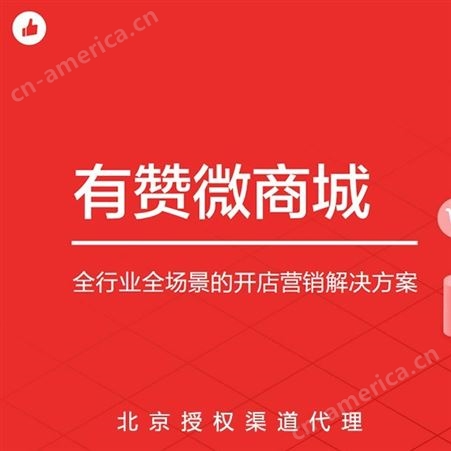 有赞城正式版有赞城开通 北京有赞渠道代理商 有赞小程序商城开通 微信开店