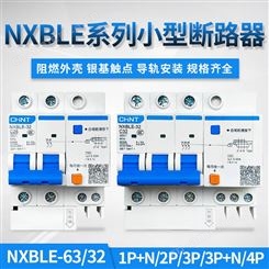 正泰新型NXBLE-32/631234P空气开关DZ47LE带漏电断路器过载短路保护器