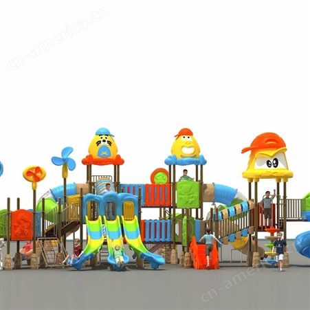 江苏厂家供应大型玩具 户外组合滑梯 嘉旺塑业