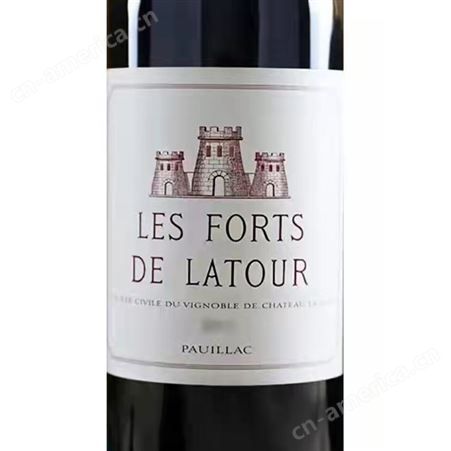 法国小拉图（拉图副牌）干红葡萄酒 Les Forts De Latour