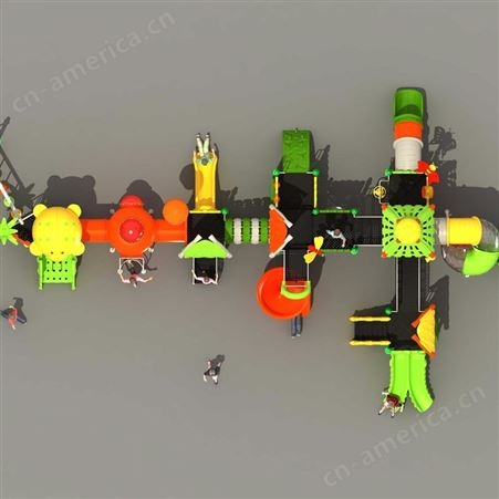 嘉旺 江苏森林部落大型主题乐园 攀爬网玩具设备 大型游乐设备厂家
