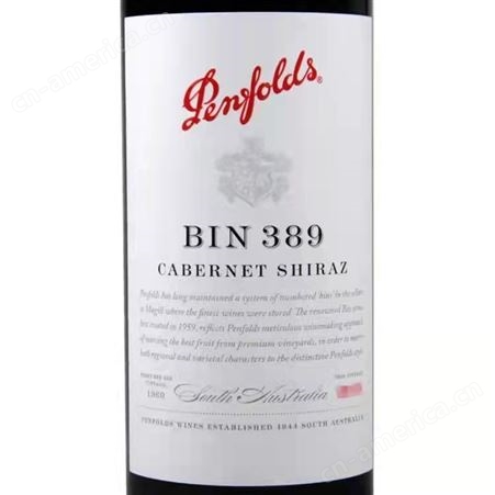 奔富389干红葡萄酒 Penfolds Bin 389 Cabernet Shiraz