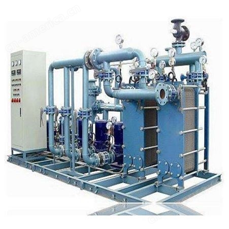 地暖供热热交换器机组  壳管式汽水换热器  现货供应换热器
