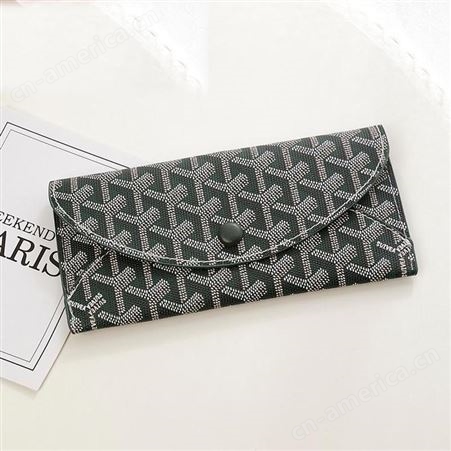 韩版新款女士精品钱包长款超薄钱夹卡位一体包时尚气质多功能手拿包