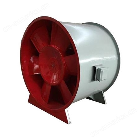 亚创空调 消防排烟风机4.5号低噪声轴流通风机厂