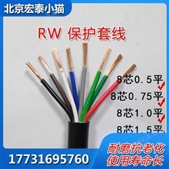 宏泰 电线线缆国标护套线2*2.5平方白色护套线RVV2*2.5插排电线
