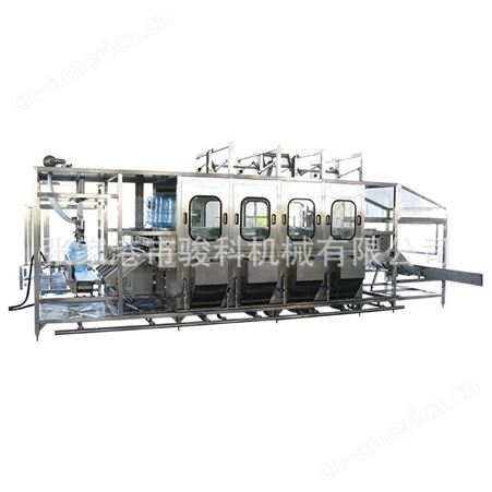 5加仑桶装水灌装机 全自动桶装水灌装设备 骏科机械