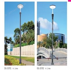 劲辉照明圆柱款现代庭院灯 3米小区广场铝制庭院LED灯