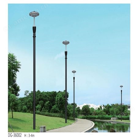 劲辉照明不锈钢现代LED庭院灯 3.5米别墅公园庭院路灯