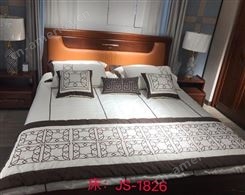 浙江北欧双人床简约开泰家具各种风格卧室家具