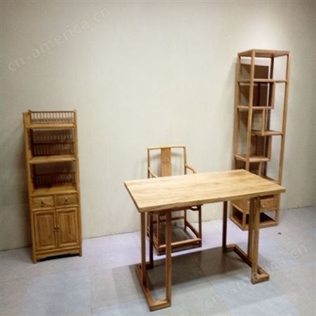 北欧现代实木餐桌 白蜡木家用长方形饭桌小户型简约洽谈桌办公长桌 可定做