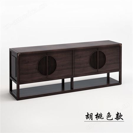 新中式实木玄关柜 条案桌 禅意靠墙条案几柜 装饰供桌端景台客厅家具 可定做