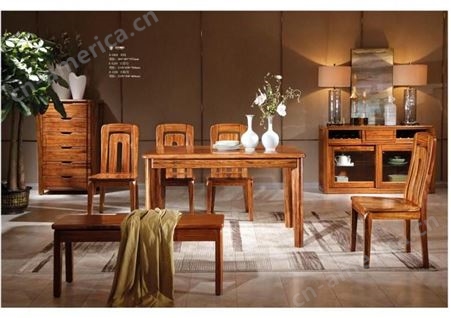 江西红木餐桌椅子定制家具