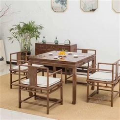 江苏乌金木餐桌家具各种风格现货供应
