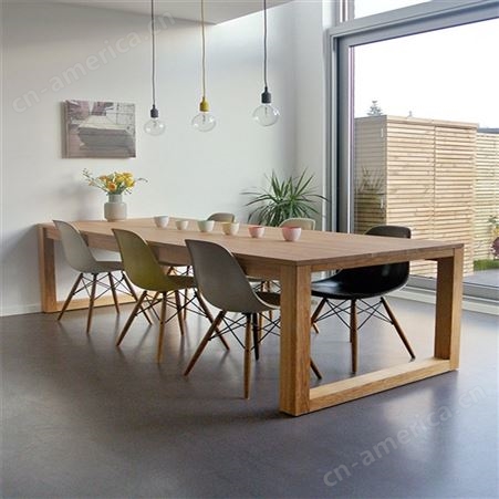新中式全实木餐桌 家用长方形饭桌简约 小户型大理石轻奢餐桌椅组合 可定做