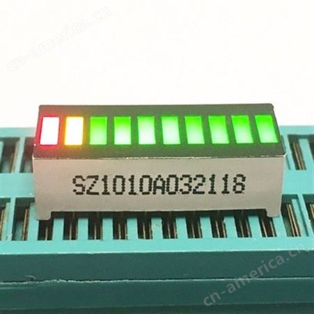 专业生产led数码管10段光条红绿双色单色数码管等各类数码管厂家