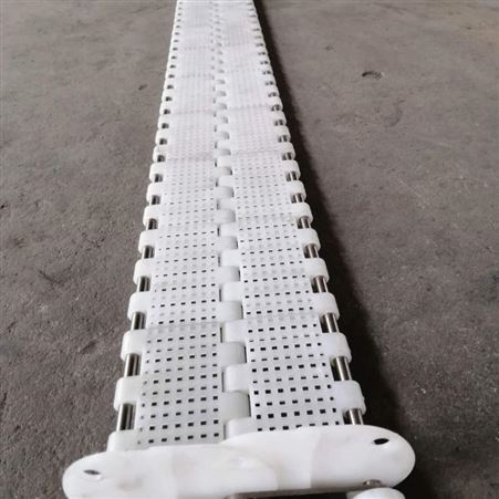 厂家直供pp食品级塑料链板耐高温POM链板输送带塑料网带